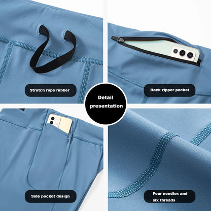 Short de compression pour hommes – Séchage rapide & Coupe extensible