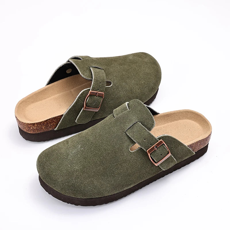 Clogs - unisex suede platform klompen - casual stijl en uitzonderlijk comfort voor je voeten