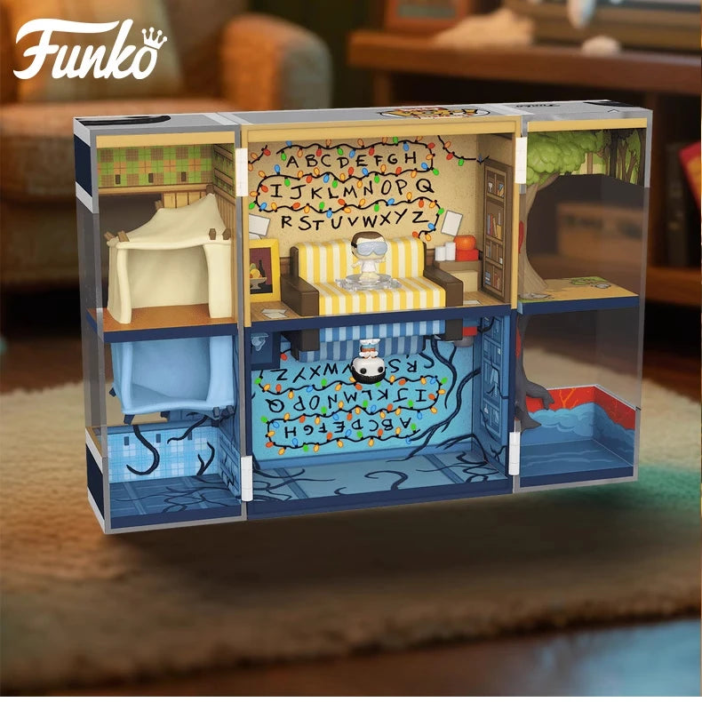 Édition authentique Funko Pop ™ Stranger Things - The Byers 'House Anime Action Action Desktop Decoration Ornement Modèle Modèle de collection de jouets