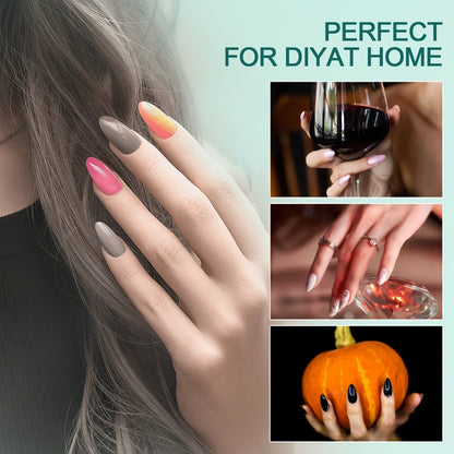 Pontas Nailpop Gel X – 120 unidades de gel macio, extensões fáceis de unhas