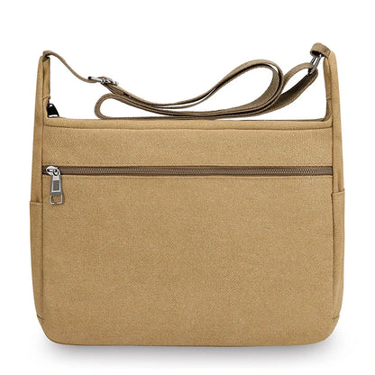 Axelväska i canvas (unisex)