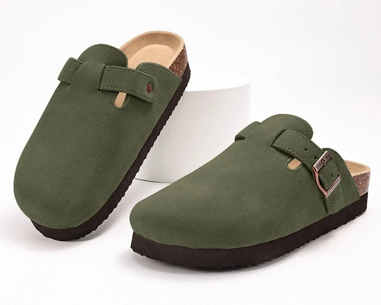 Clogs - unisex suede platform klompen - casual stijl en uitzonderlijk comfort voor je voeten