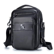Sac bandoulière rétro en cuir pour homme – Cuir de vachette de qualité supérieure, style intemporel & Fonctionnalités quotidiennes