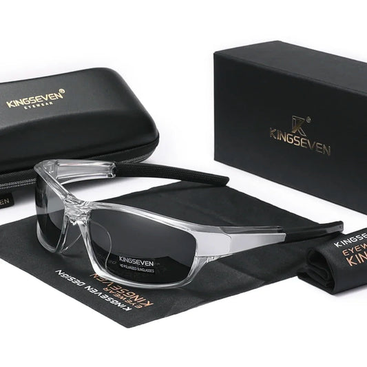 Polarisierte Unisex-Sportsonnenbrille mit UV400-Schutz – leichte, blendreduzierende Brille für Autofahren, Radfahren und den Alltag.