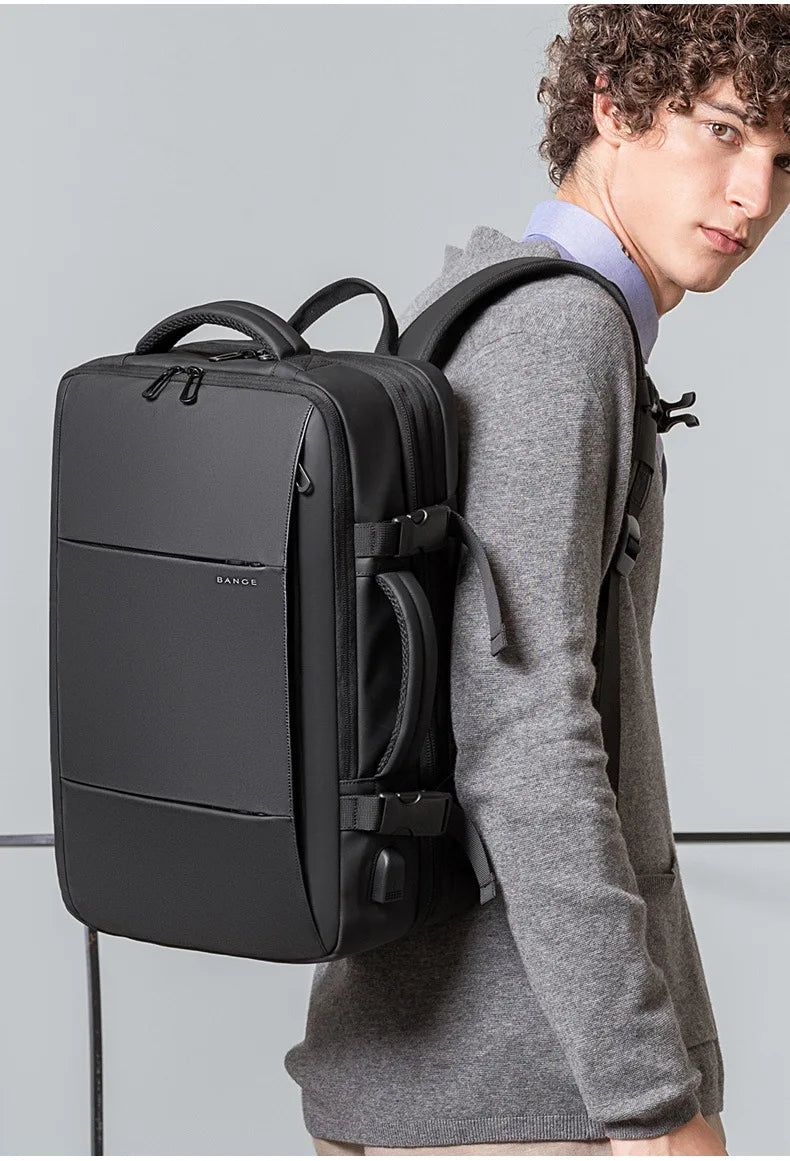 Zaino da viaggio impermeabile espandibile – Adatto 17.3" Laptop – Grande capacità per viaggi e affari &  Outdoor - Unisex