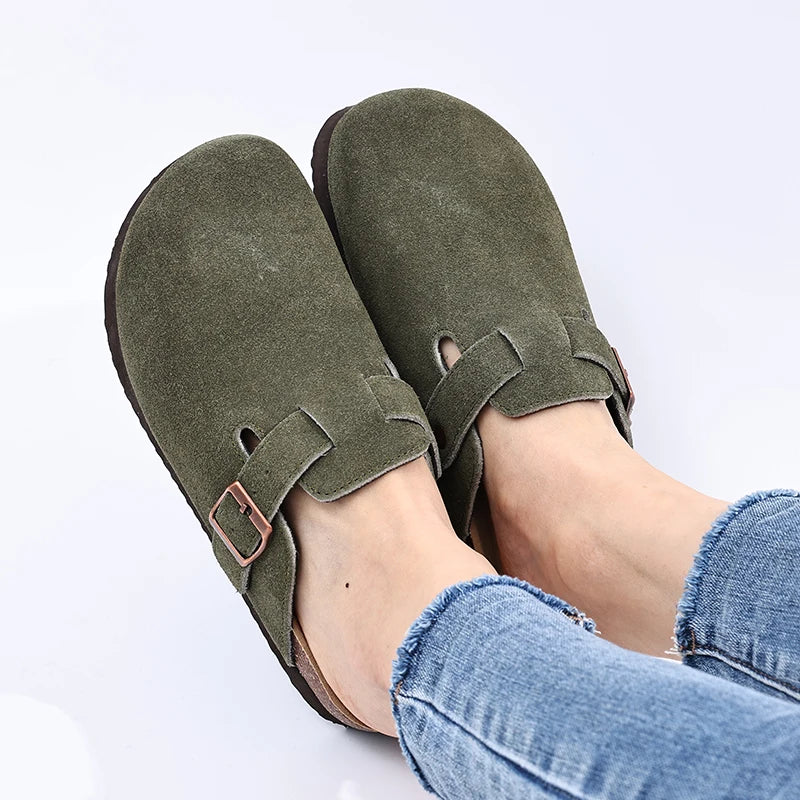 Clogs - unisex suede platform klompen - casual stijl en uitzonderlijk comfort voor je voeten
