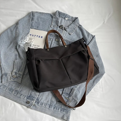Stylish Nylon Women Tote Bag - Ultra-Light, Extra-Spacious — The Tote Bag That Follows Your Routine Without Weighing You Down
