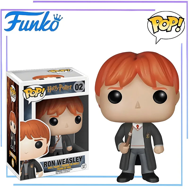 Funko Pop ™ Harry Potter Actionfiguren - Limitierte Auflage: Harry Potter, Hermine, Ron Weasley, Dumbledore