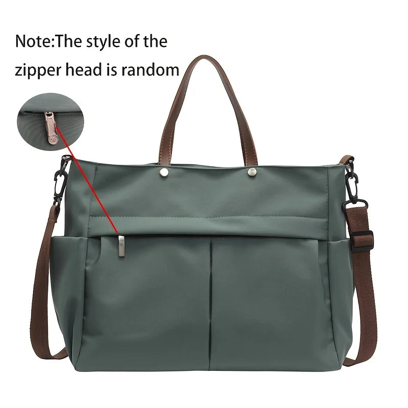 Stylish Nylon Women Tote Bag - Ultra-Light, Extra-Spacious — The Tote Bag That Follows Your Routine Without Weighing You Down