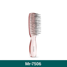 Masaje del cabello Masaje de cuero cabelludo Volumizante peinado para peinado herramienta de desenredado de dientes finos para el pelo seco y liso
