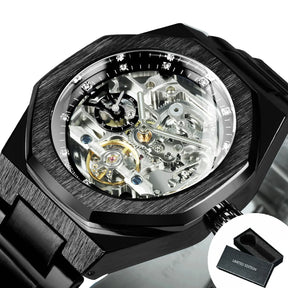 Miami Design -Silver Automatic Watch Men 3D Diamond Diamant Diam