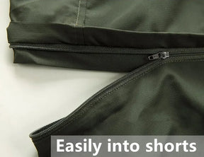 Pantalones - pantalones para exteriores convertibles para hombres de secado