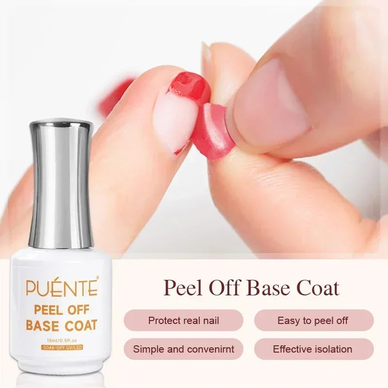 15ml base de borracha de fibra de vidro gel esmalte para unhas quebradas reparado construção rápida transparente embebe fora verniz de gel de construção uv