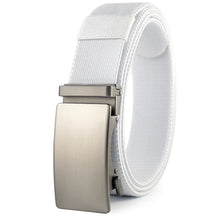 Sports Elastic Tactical Belt – Automatic Metal Buckle, Stretch Nylon Military Unisex Belt (115–150CM)