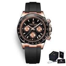Männer Luxusquarz Chronograph Watch - wasserdicht und geschäftlicher Stil