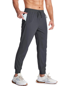 Miami Mag-Mens Sportswear broek Lichtgewicht Snelle droge loopbroek Zapperzakken Athletic Training Pant Jogger Mannelijke joggingbroeken