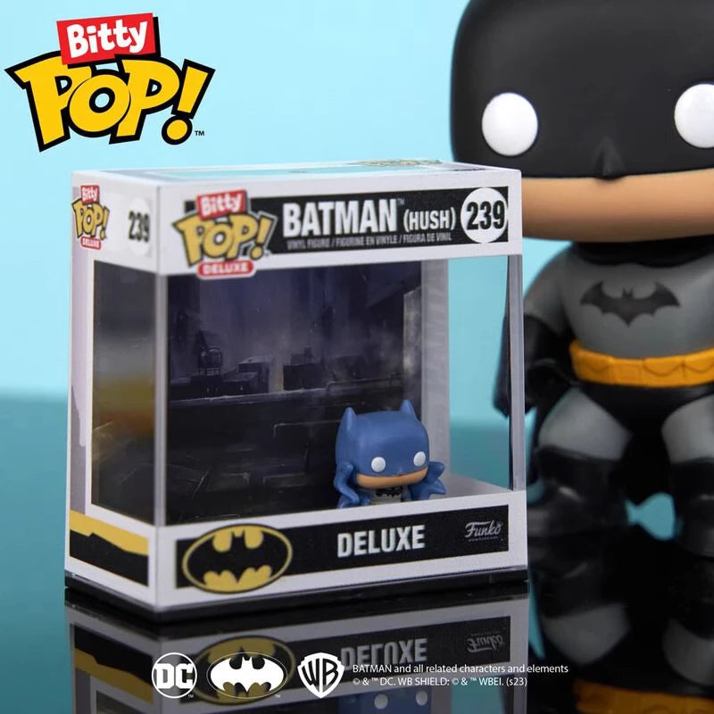 Edizione autentica Funko Pop ™ DC Superman e Batman Deluxe Edition Anime Action Desktop Decoration Ornament Toys Modello da collezione