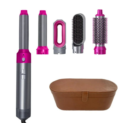 5 em 1 secador de cabelo conjunto pente quente profissional curling ferro alisador de cabelo ferramenta estilo para dyson airwrap secador de cabelo doméstico