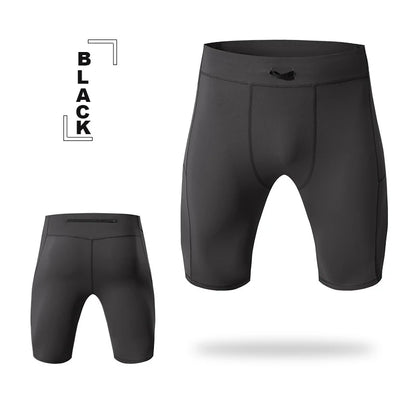 Short de compression pour hommes – Séchage rapide & Coupe extensible