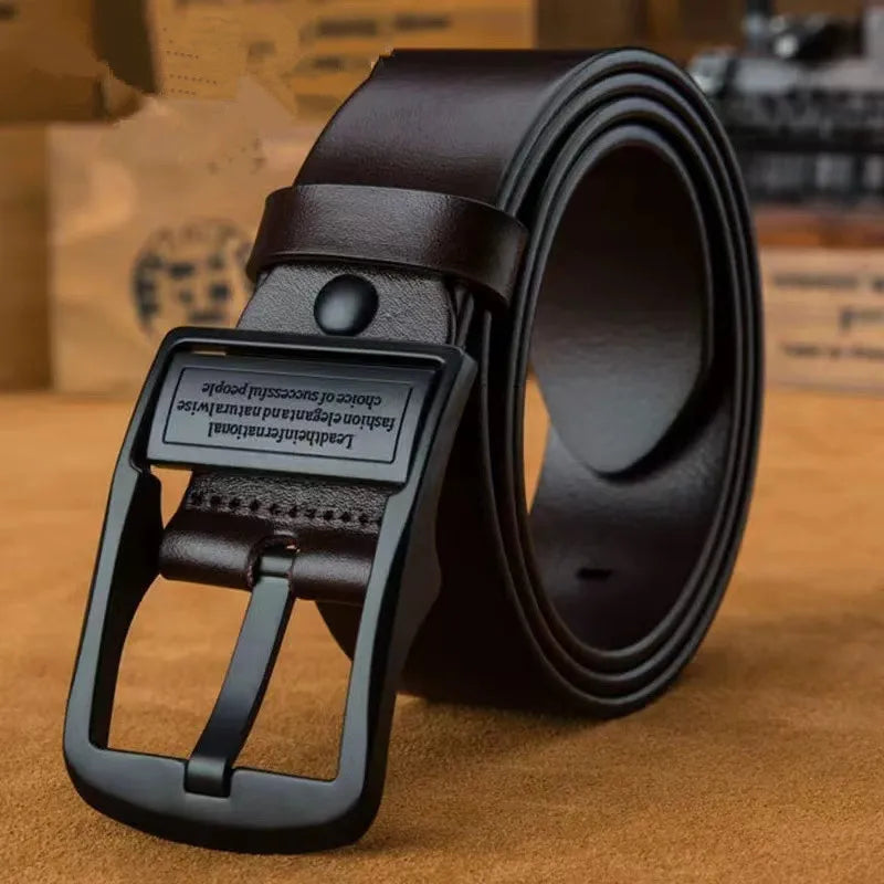 Genuine Leather Men’s Belt – Business & Casual