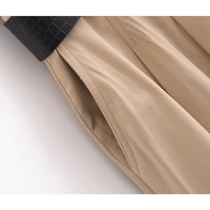 Women’s Pleated Midi Dress – Belted, Sleeveless Summer & Autumn Party Sundress