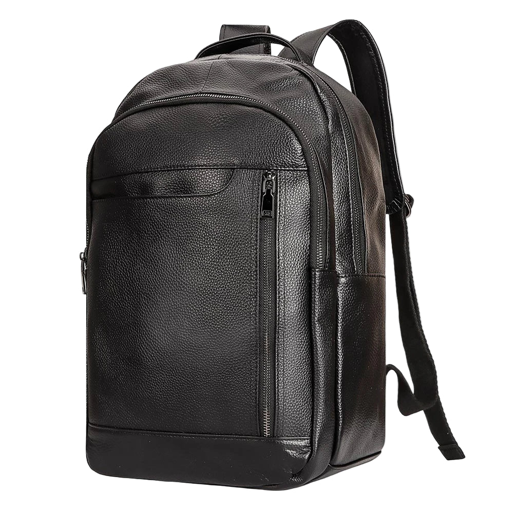 Genuine Leather Unisex Backpack – Elegance Meets Everyday Function