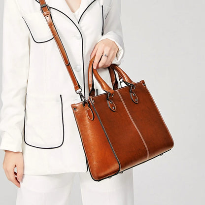Sac à bandoulière pour femme – Cuir véritable | Mode & Fonctionnalité