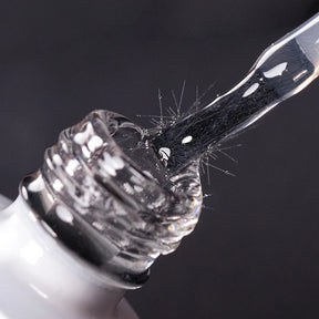 15 ml glasvezel rubberen basis gel nagellak voor gebroken nagel gerepareerd helder snel gebouw weken af ​​van de UV -constructiegelvernis