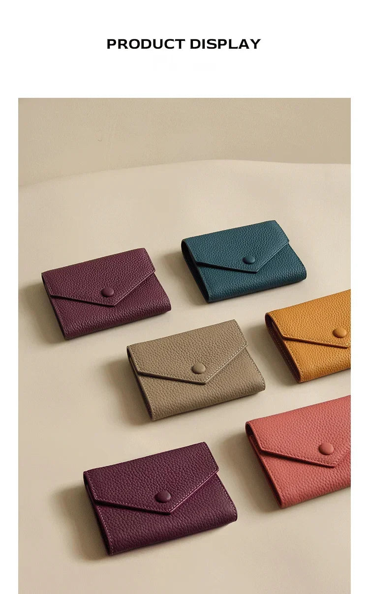 Luxury PU Leather Wallet for Women