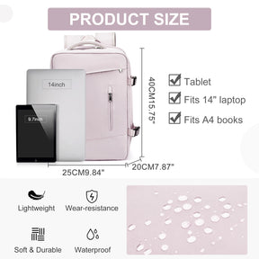 Zaino da viaggio approvato dalla compagnia aerea-borsa da cabina 40x20x25cm per Ryanair e Wizz Air