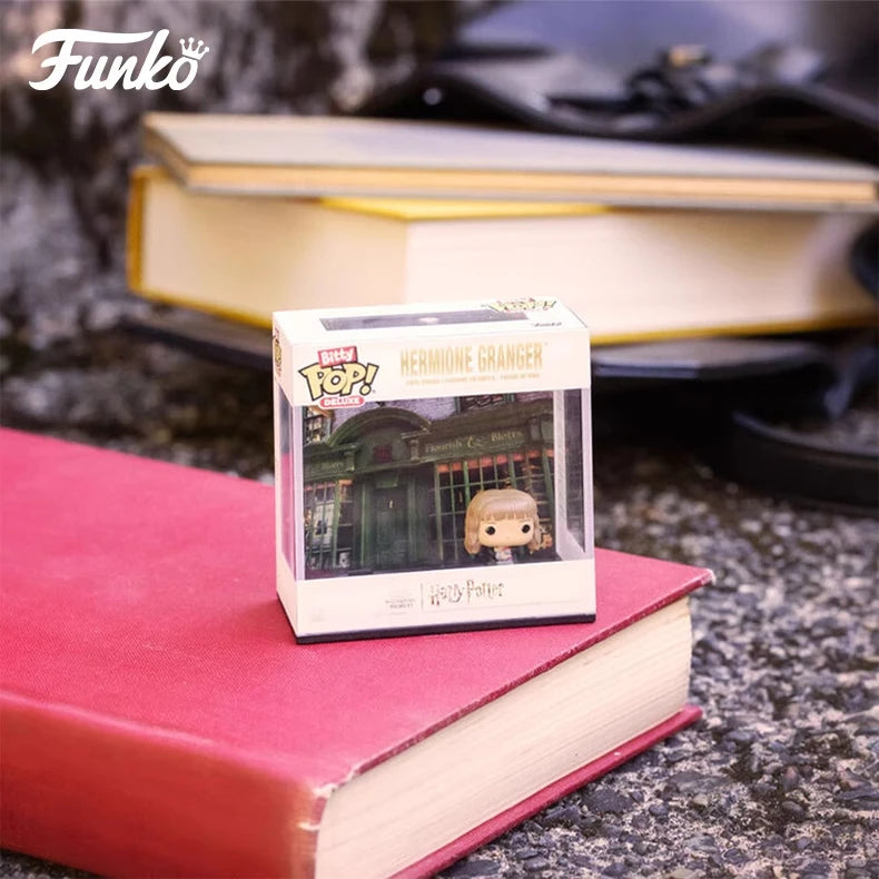 Édition authentique Funko Bitty Pop ™ Harry Potter: Chibi Hermione Anime Action Desktop Decoration Ornement Modèle Toys Collectible Modèle