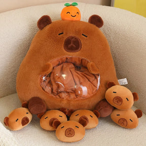 Schattig dieren pluche kussen - mini candy tas poppen voor kindercadeaus
