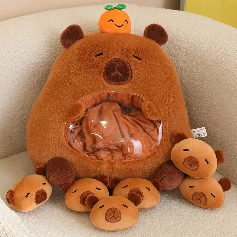 Schattig dieren pluche kussen - mini candy tas poppen voor kindercadeaus