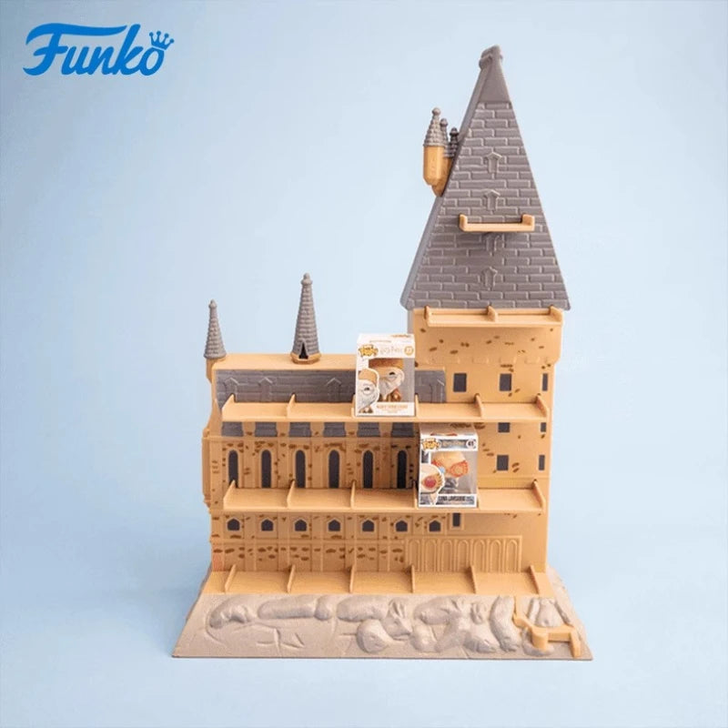 Edizione autentica Funko Bitty Pop ™ Harry Potter: Hogwarts Castle Anime Action Desktop Decoration Ornament Model Modello Collezionabile Modello