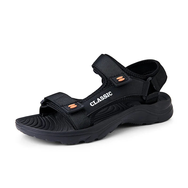 Sandálias masculinas de alta qualidade, verão, praia, férias, sapatos unissex, novos tênis ao ar livre, confortáveis, antiderrapantes, sapatos casuais
