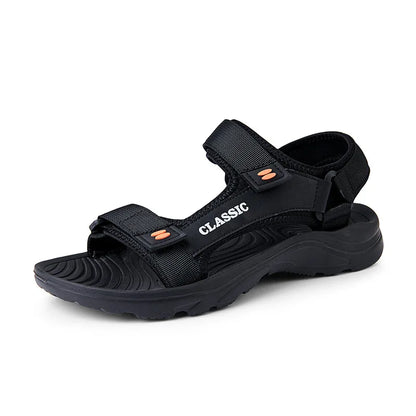 Sandálias masculinas de alta qualidade, verão, praia, férias, sapatos unissex, novos tênis ao ar livre, confortáveis, antiderrapantes, sapatos casuais