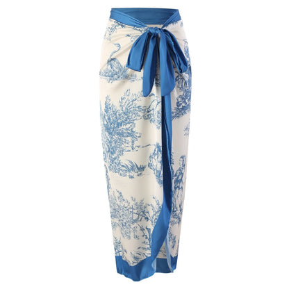 Novo conjunto de biquíni push up – estampa floral, babados, trajes de banho brasileiros com tiras