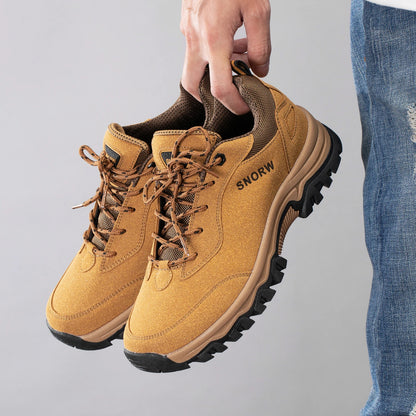 Botas de caminhada masculinas – antiderrapantes prontas para uso ao ar livre