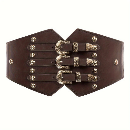 Vintage Corset Belt – Adjustable Elastic Waistband