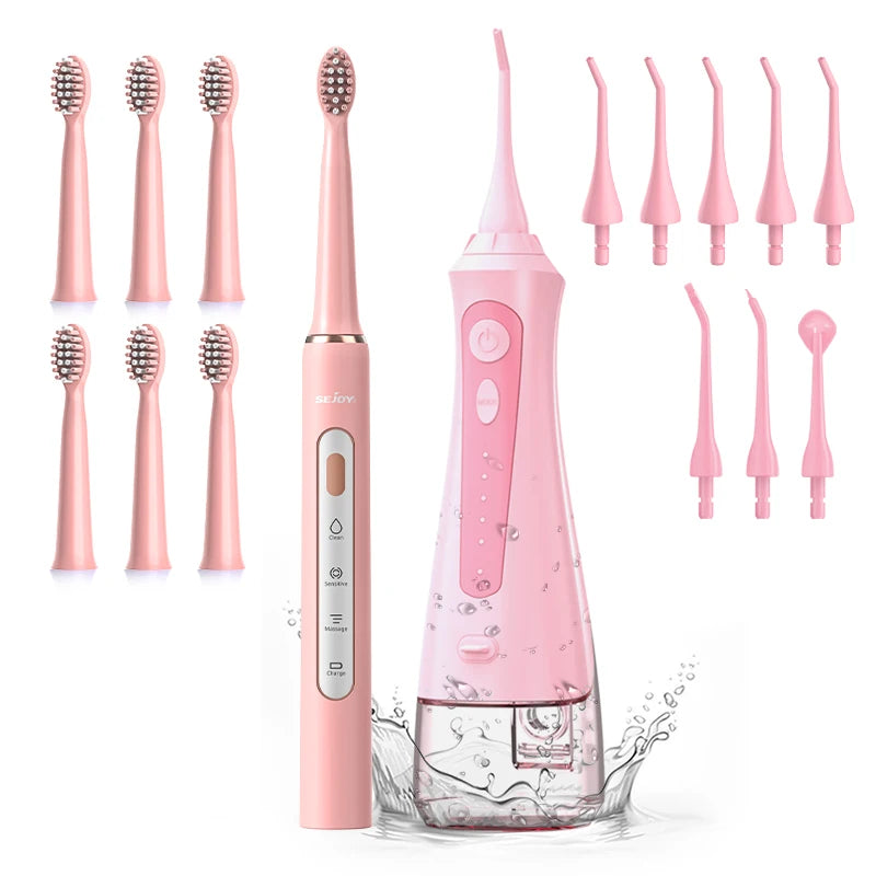 Water Flosser & Electric Toothbrush Set – Complete Oral Care in One Kit