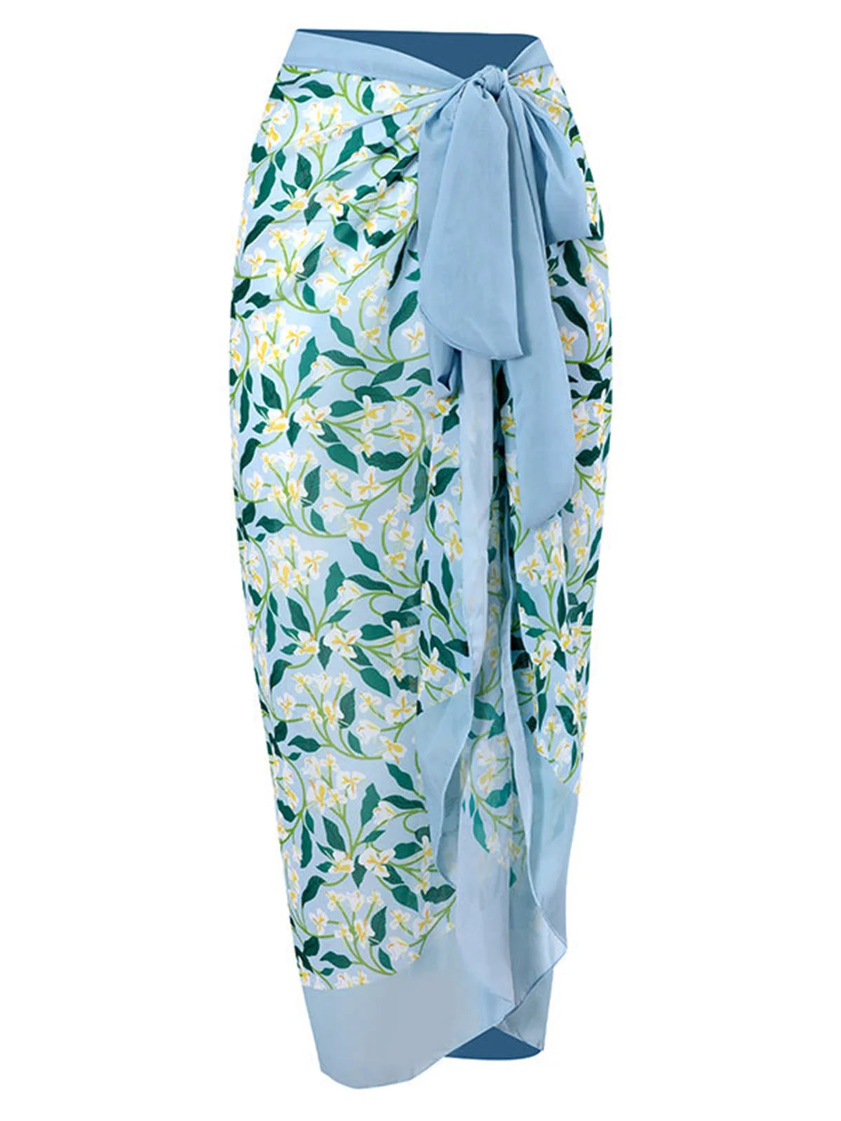 S- XL trykt bøyle badedrakt for kvinner Bikini med høy midje Dame badetøy Tredelt bikinisett Badedrakt Swim V4106