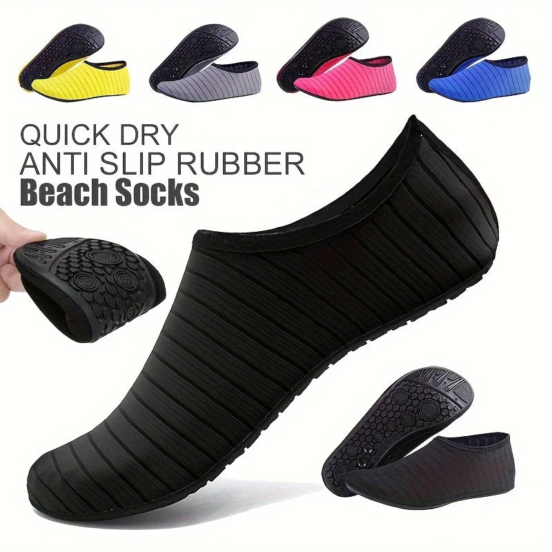 Blotevoeten waterschoenen – snel drogende, antislip watersokken voor strand en zwemmen & Watersporten