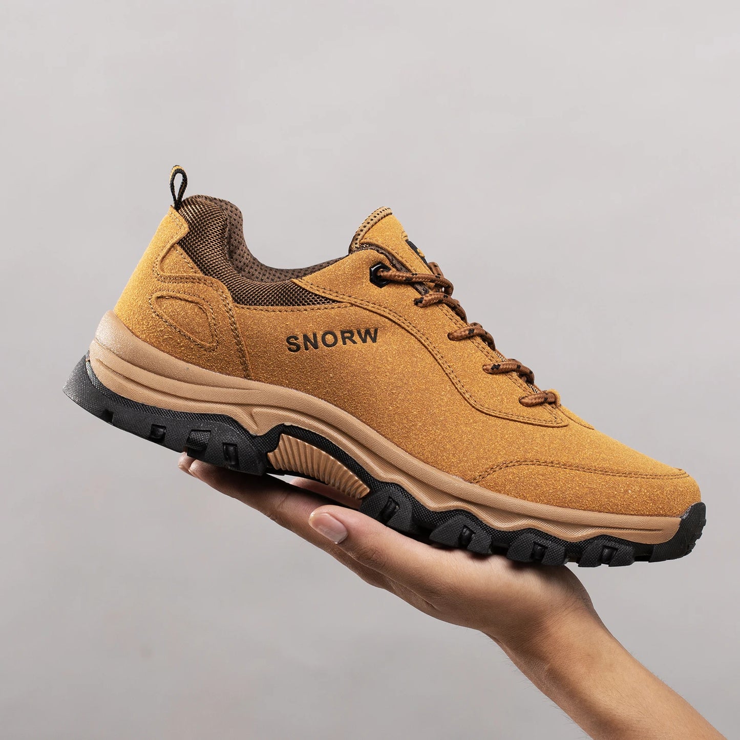 Botas de caminhada masculinas – antiderrapantes prontas para uso ao ar livre