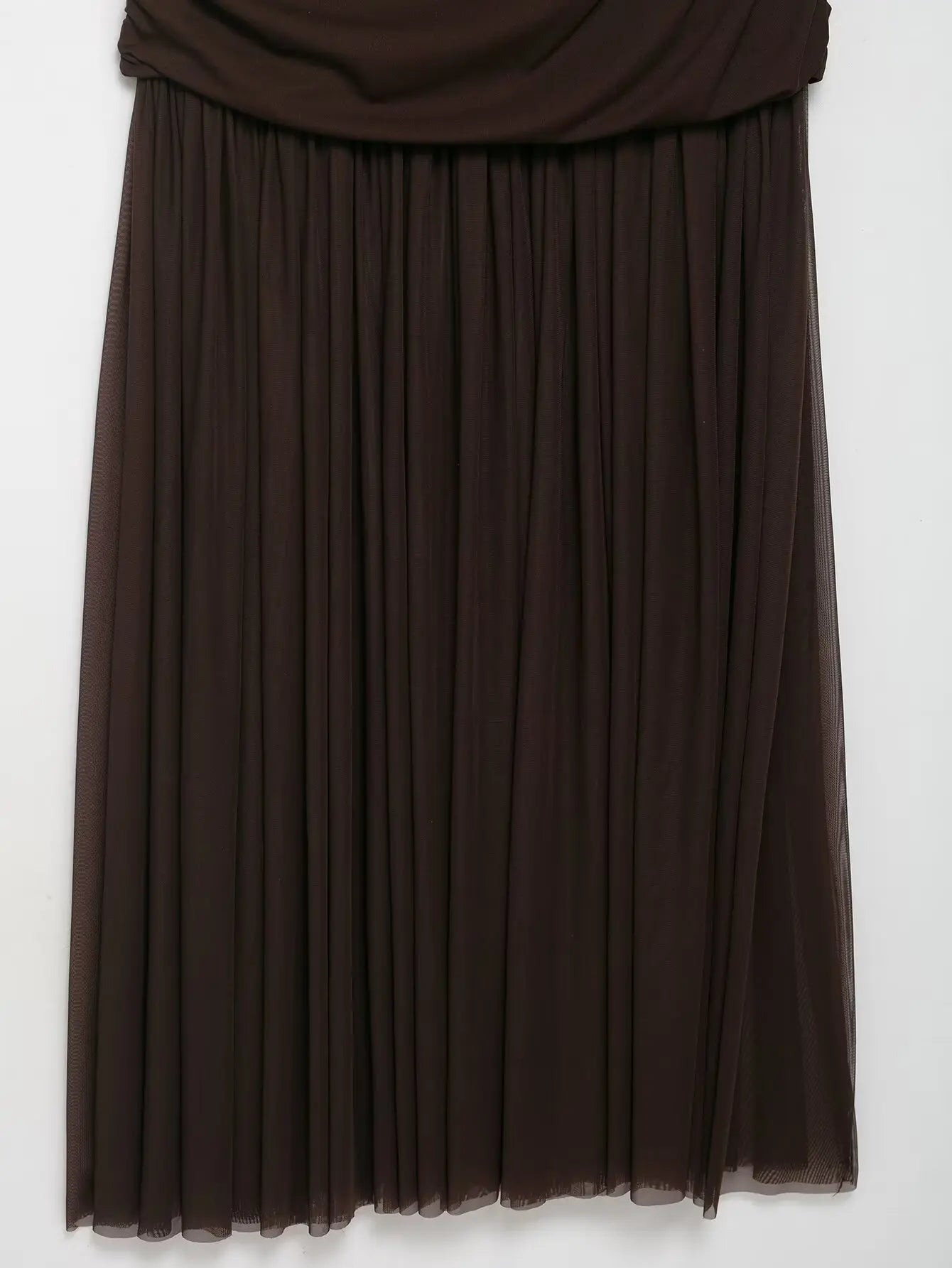 Gauze Wrinkle Splicing Long Dresses for Women Summer Backless Sexy Dress New Fashion Female Elegant Party Dresses