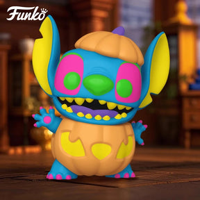 Echte Edition Funko Pop ™ Disney Lilo & Stitch - Halloween Kürbisstitch -Sammlerstück
