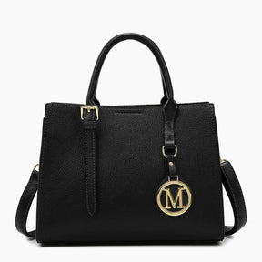 3-Piece or Single Vintage Tote Set – Elegant PU Leather Handbags for Women