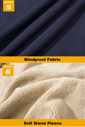 Swerpa Sherpa de Miami Tac-Men - confort de vent, chaud et complet