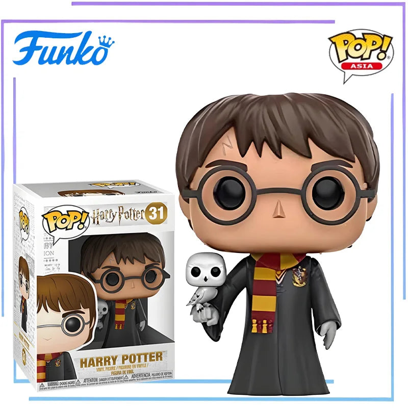 Genuine Edition FUNKO POP™ Harry Potter with Hedwig Figure Toys Assembly Collectible Model