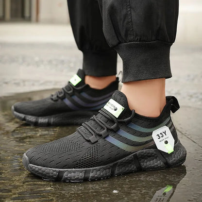 Unisex letvægts løbesneakers i mesh – åndbare & Sporty