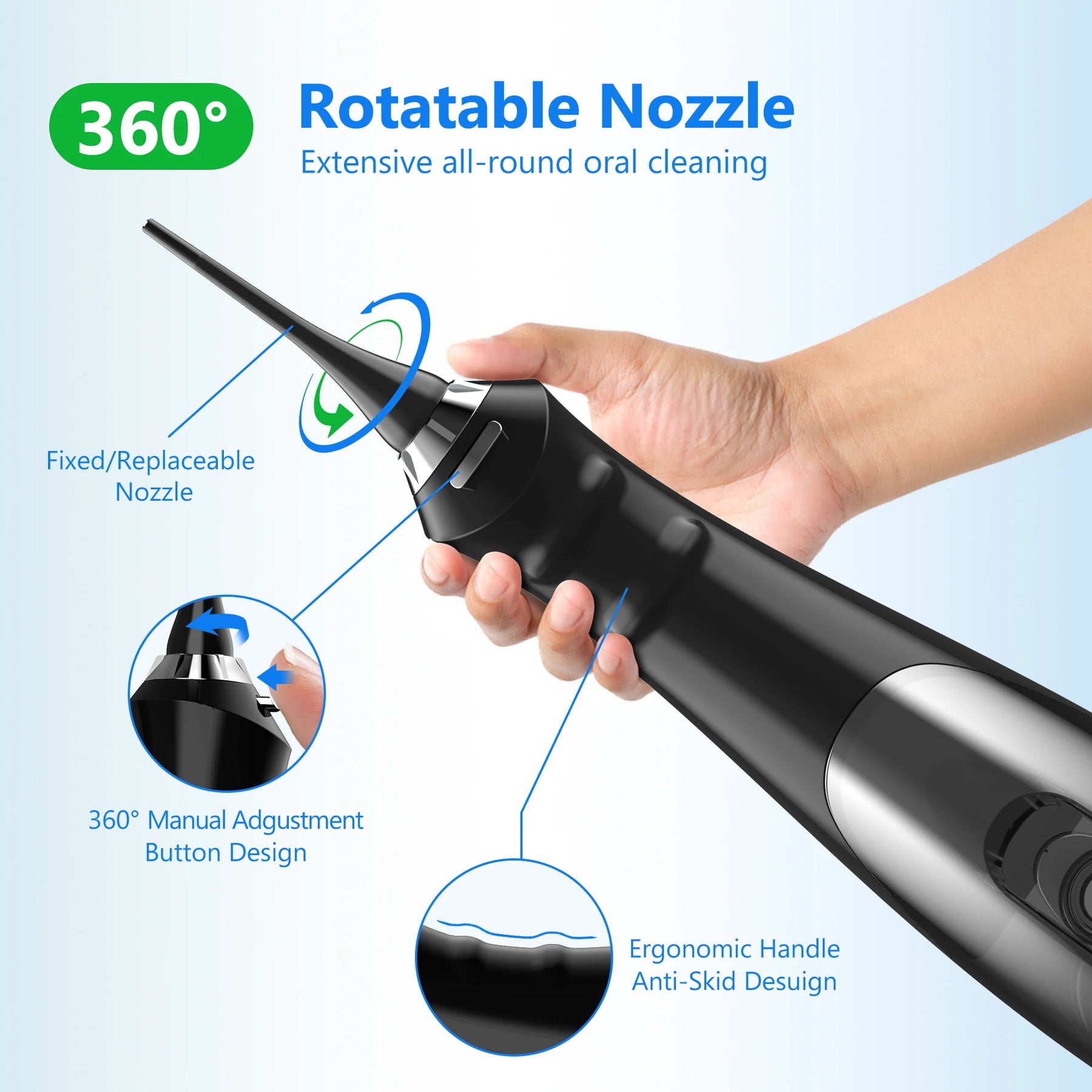 Water Flosser & Electric Toothbrush Set – Complete Oral Care in One Kit